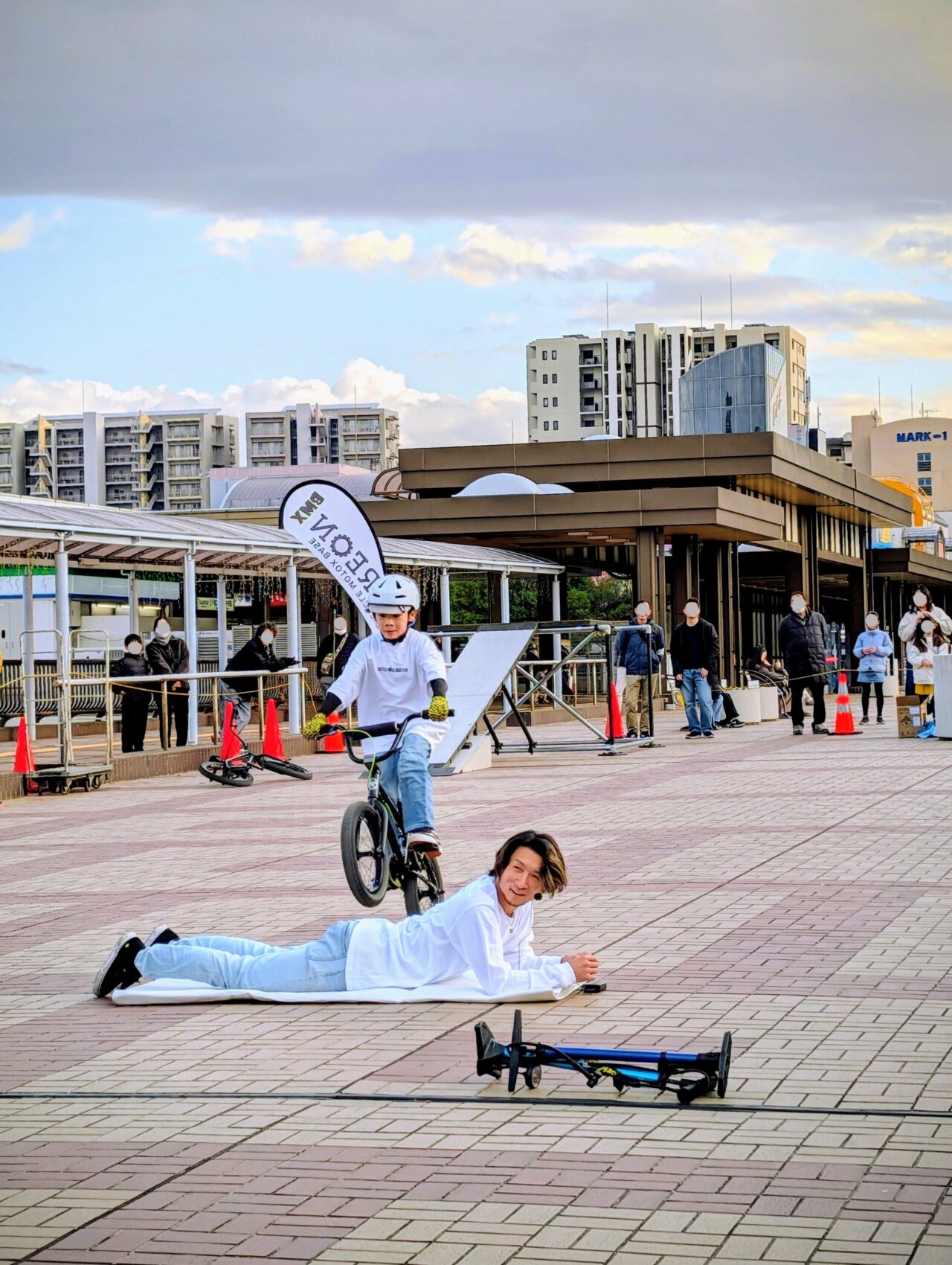 BMX体験会2026年1月_イルミライBMXショー3