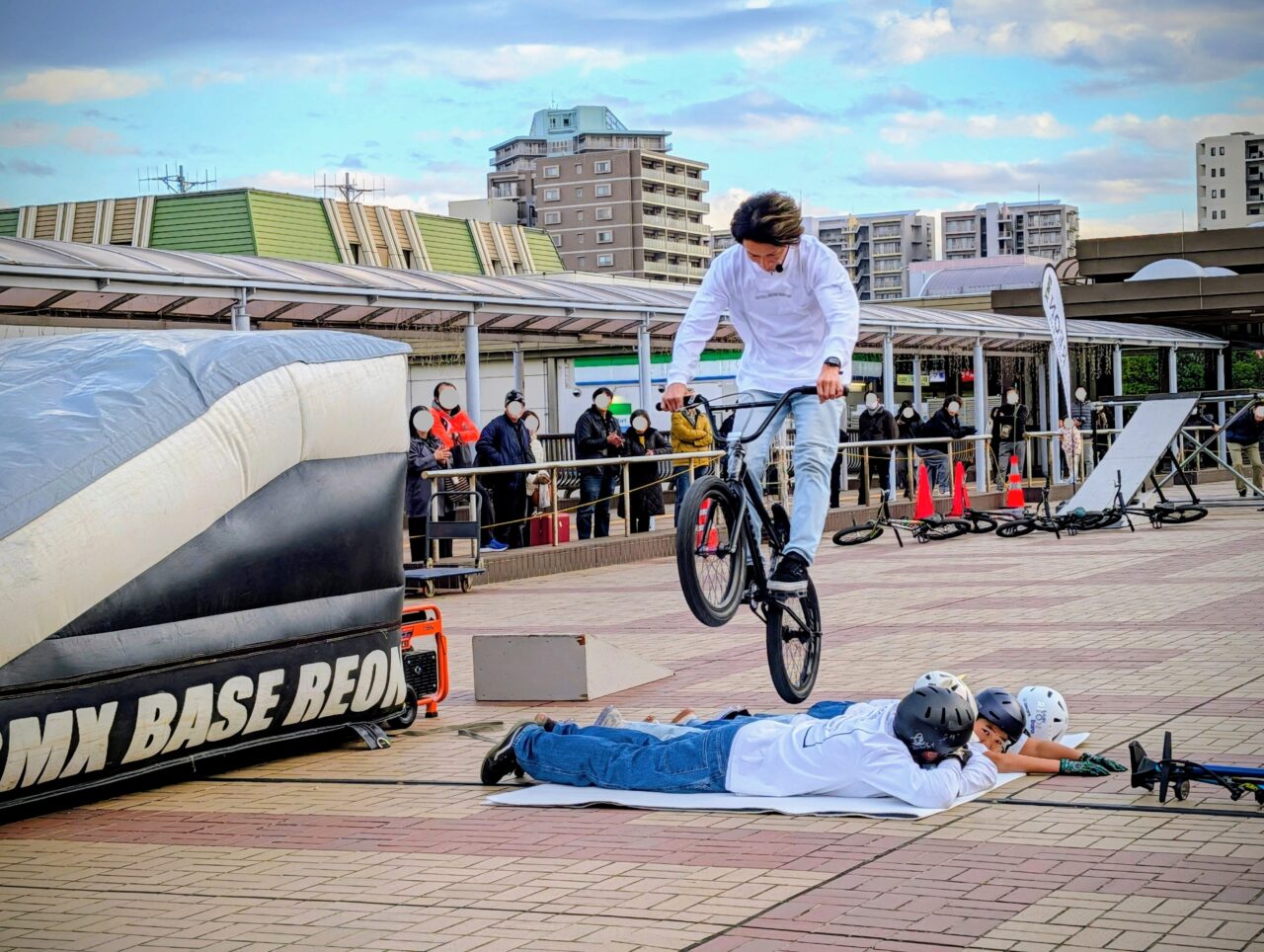 BMX体験会2026年1月_イルミライBMXショー4