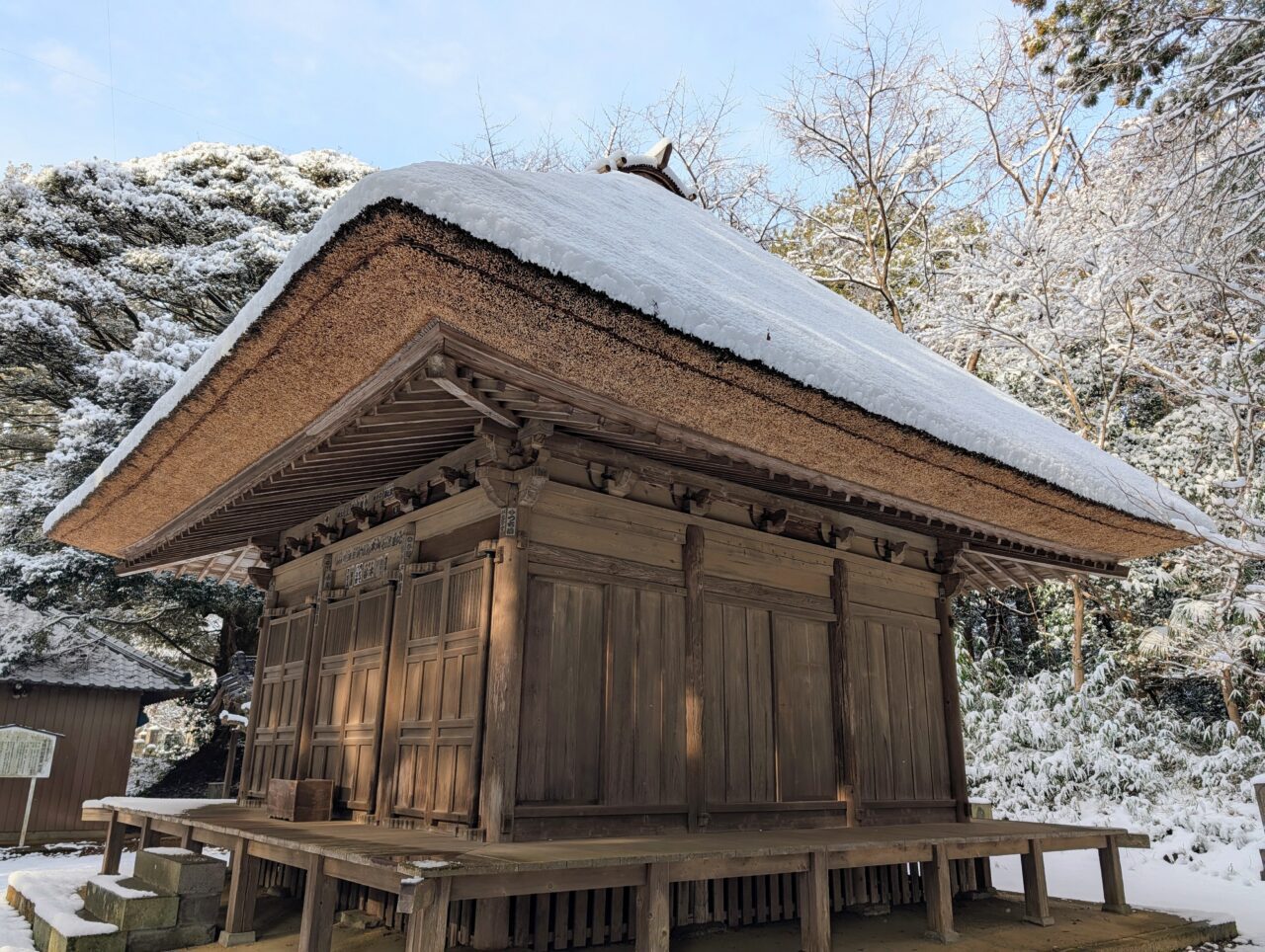 光堂の雪景2026年2月_光堂１