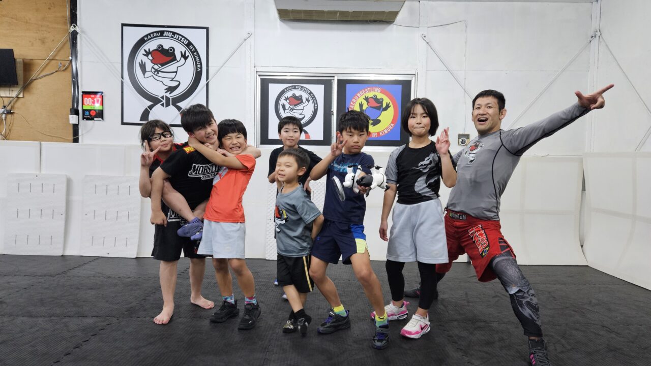 かえる柔術_写真２