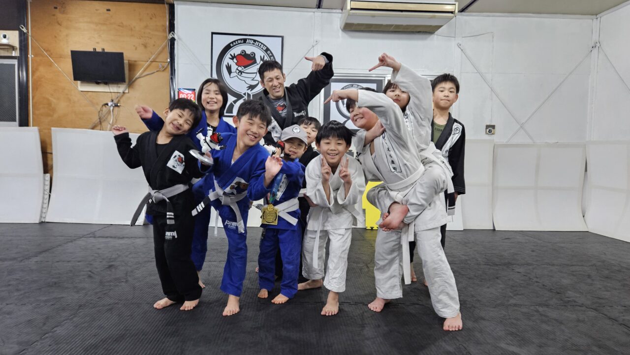 かえる柔術_写真３