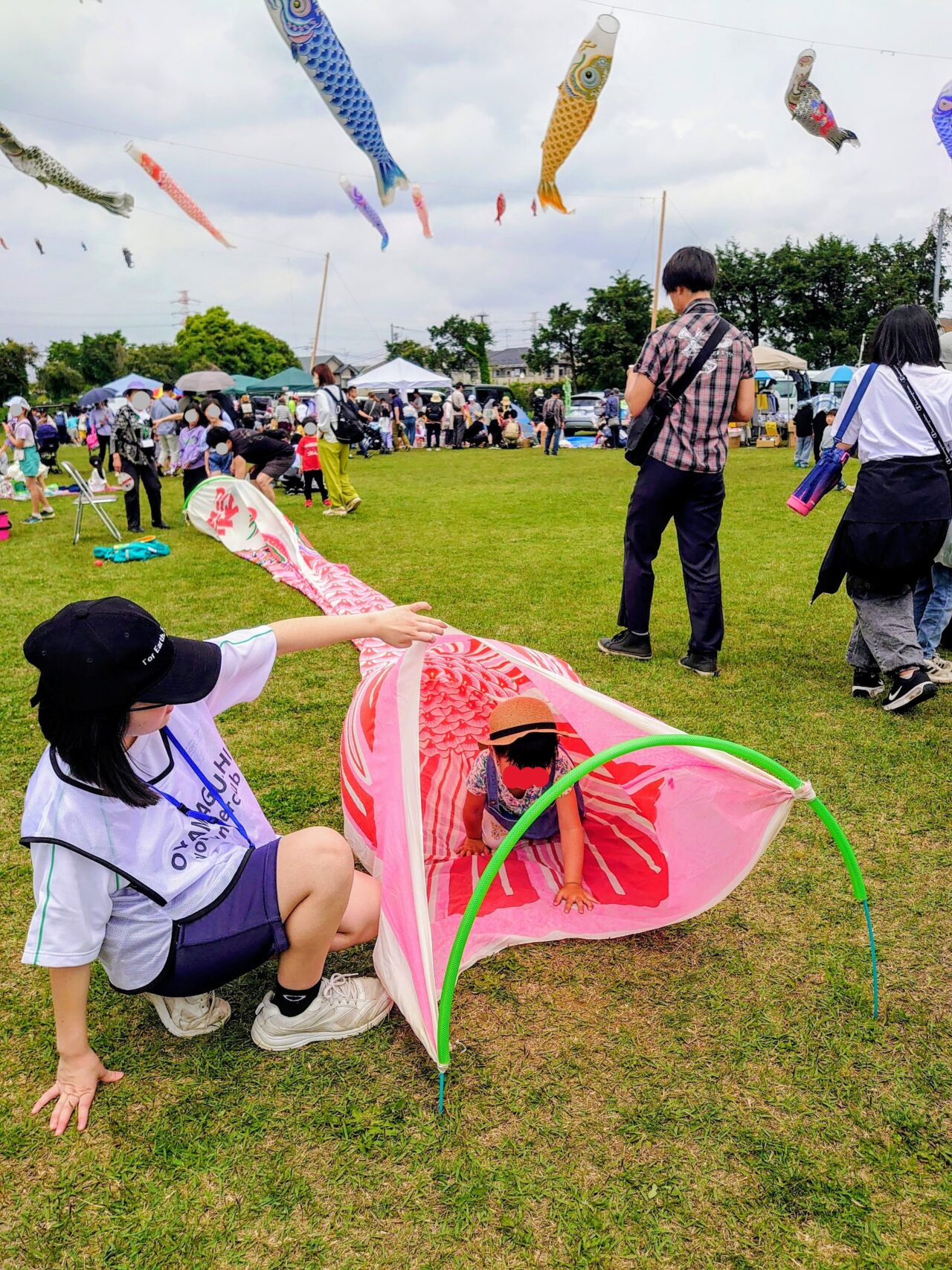白井こいのぼりまつり2026_昨年の様子４