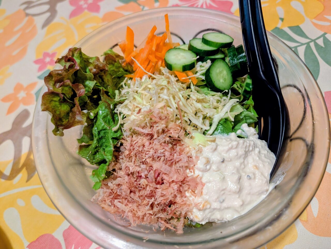 ステーキモウモウ閉店_サラダ１