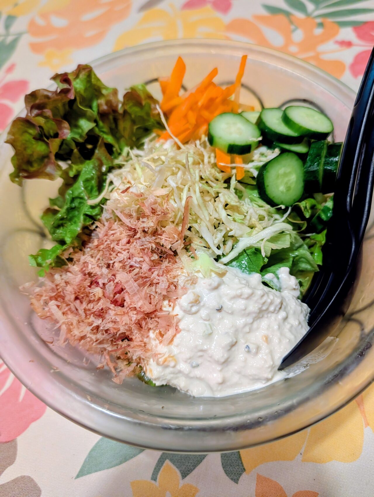 ステーキモウモウ閉店_サラダ２