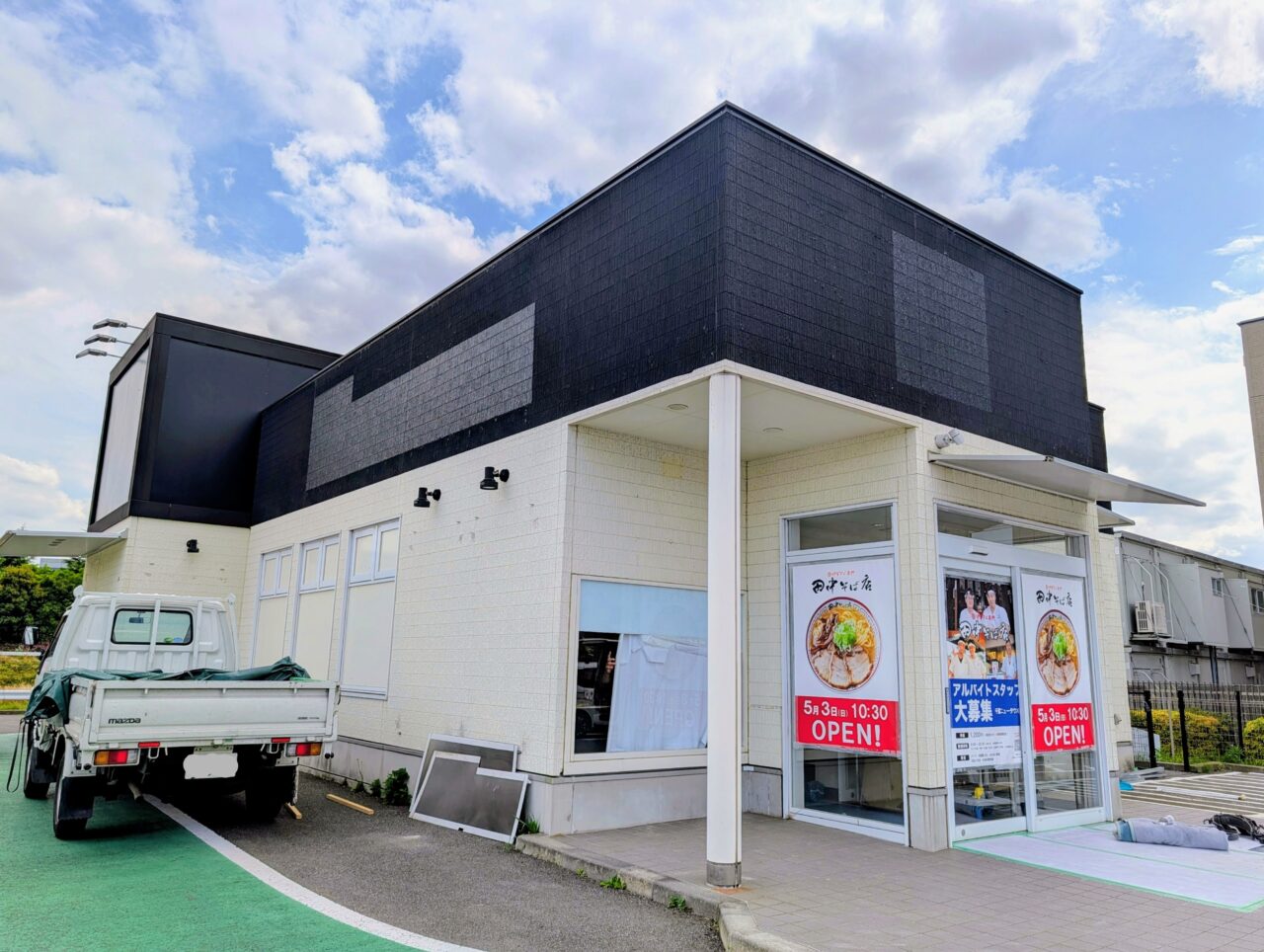 田中そば店千葉NTオープン日決定_外観２