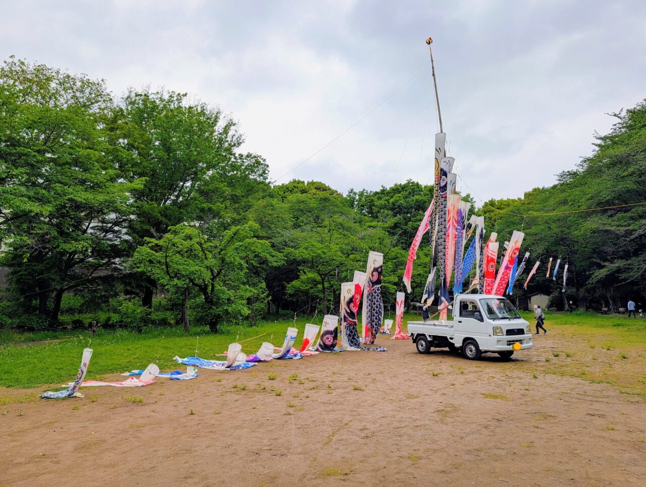 貝柄山公園こいのぼり2026_こいのぼり１