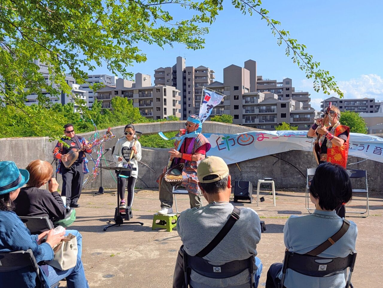 まちなか音楽祭2026記録_すこっぷ三味線かんからクラブ