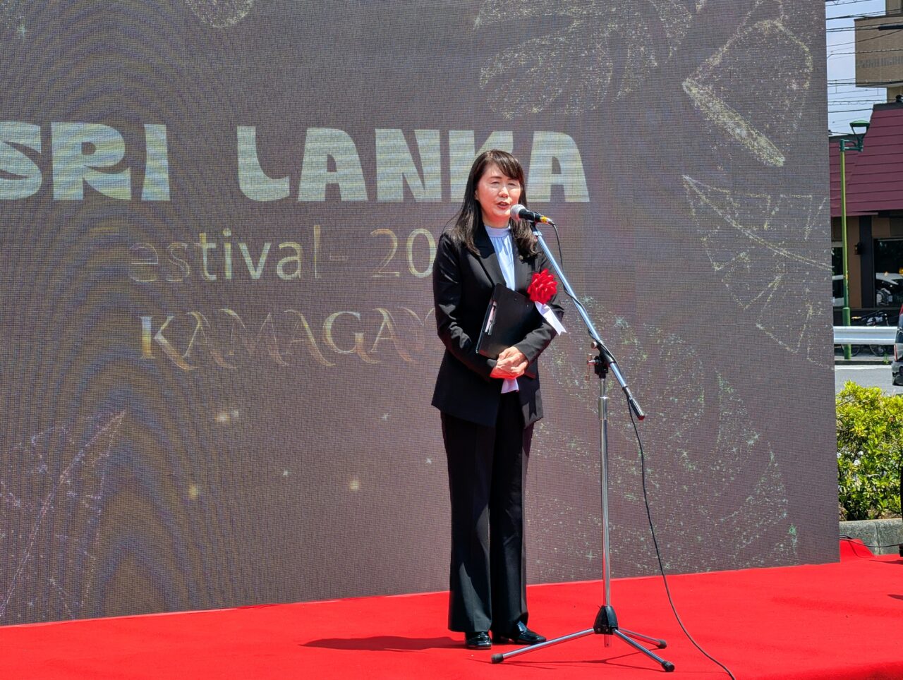スリランカフェスティバル2026初日_芝田さん