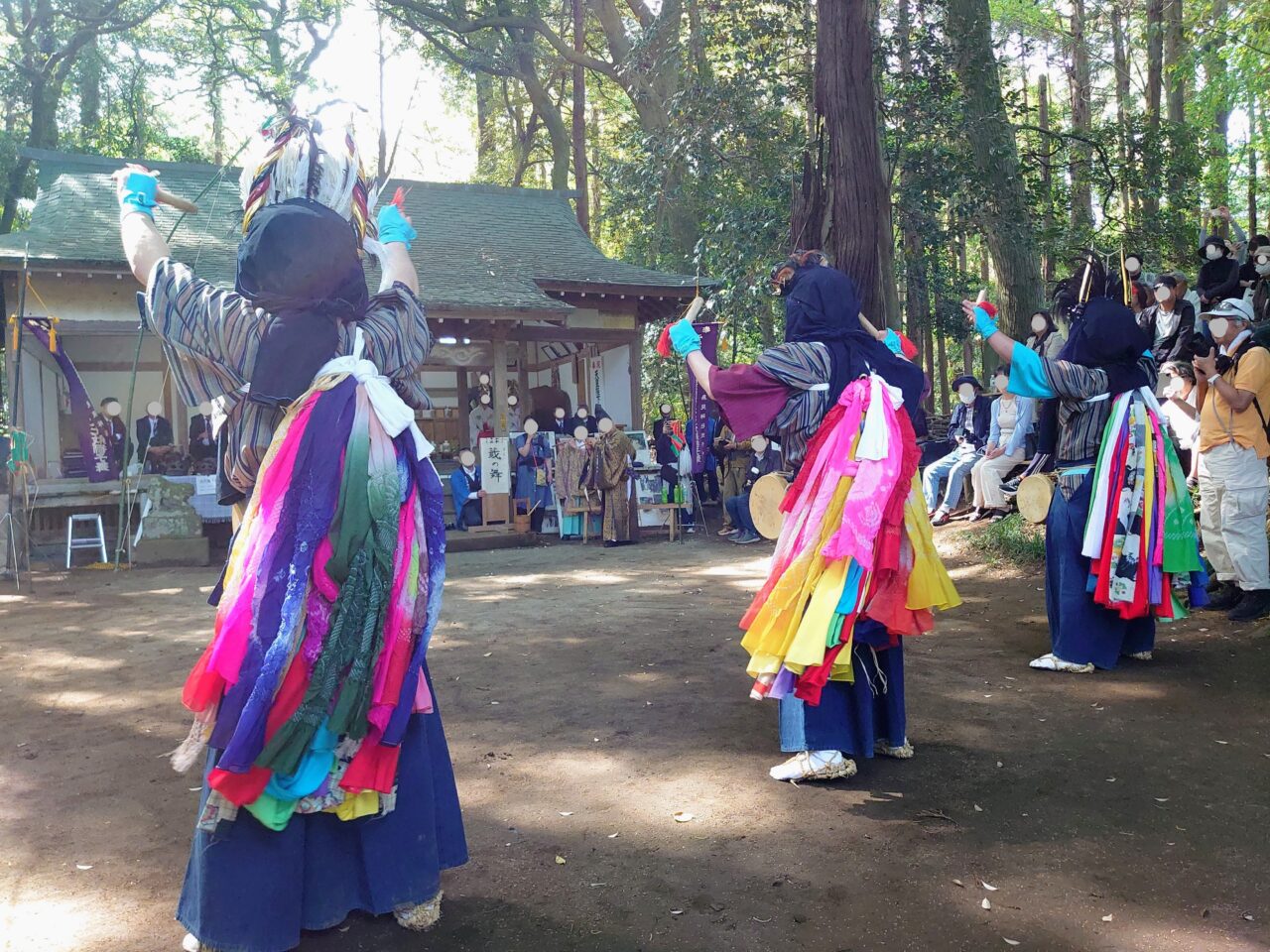 鳥見神社の獅子舞2026_獅子舞６