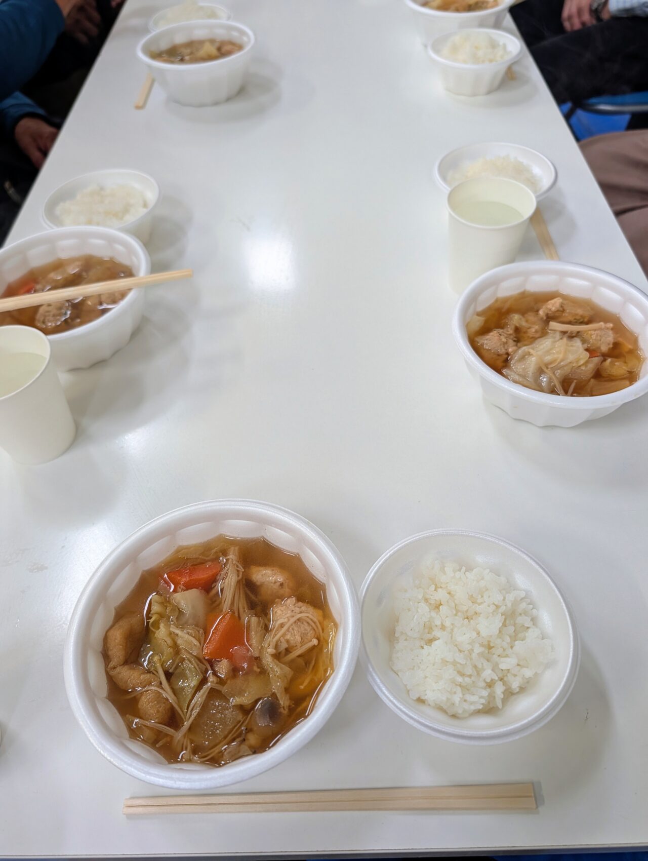 朝日山部屋稽古2026_ちゃんこ1