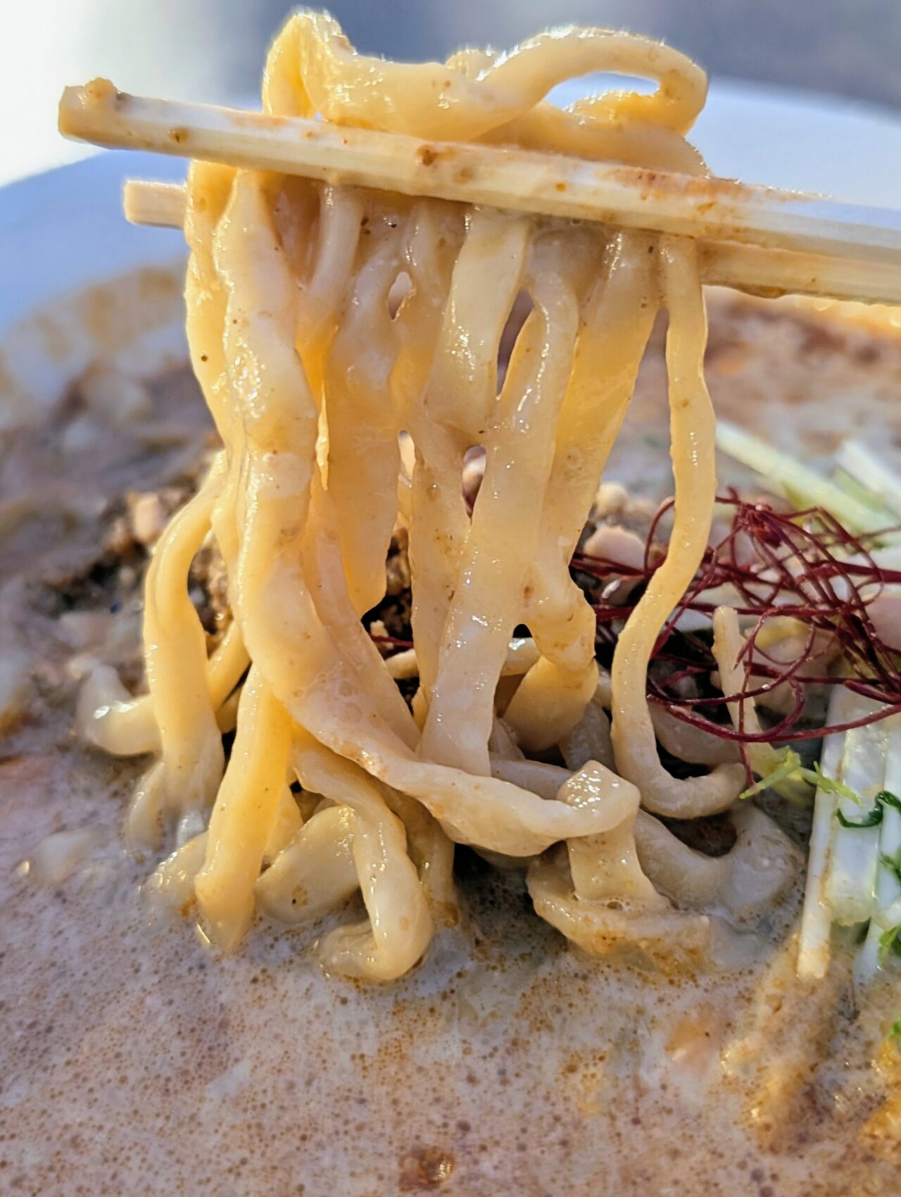 らーめん三つ葉印西2026年6月_豆乳担々めん４