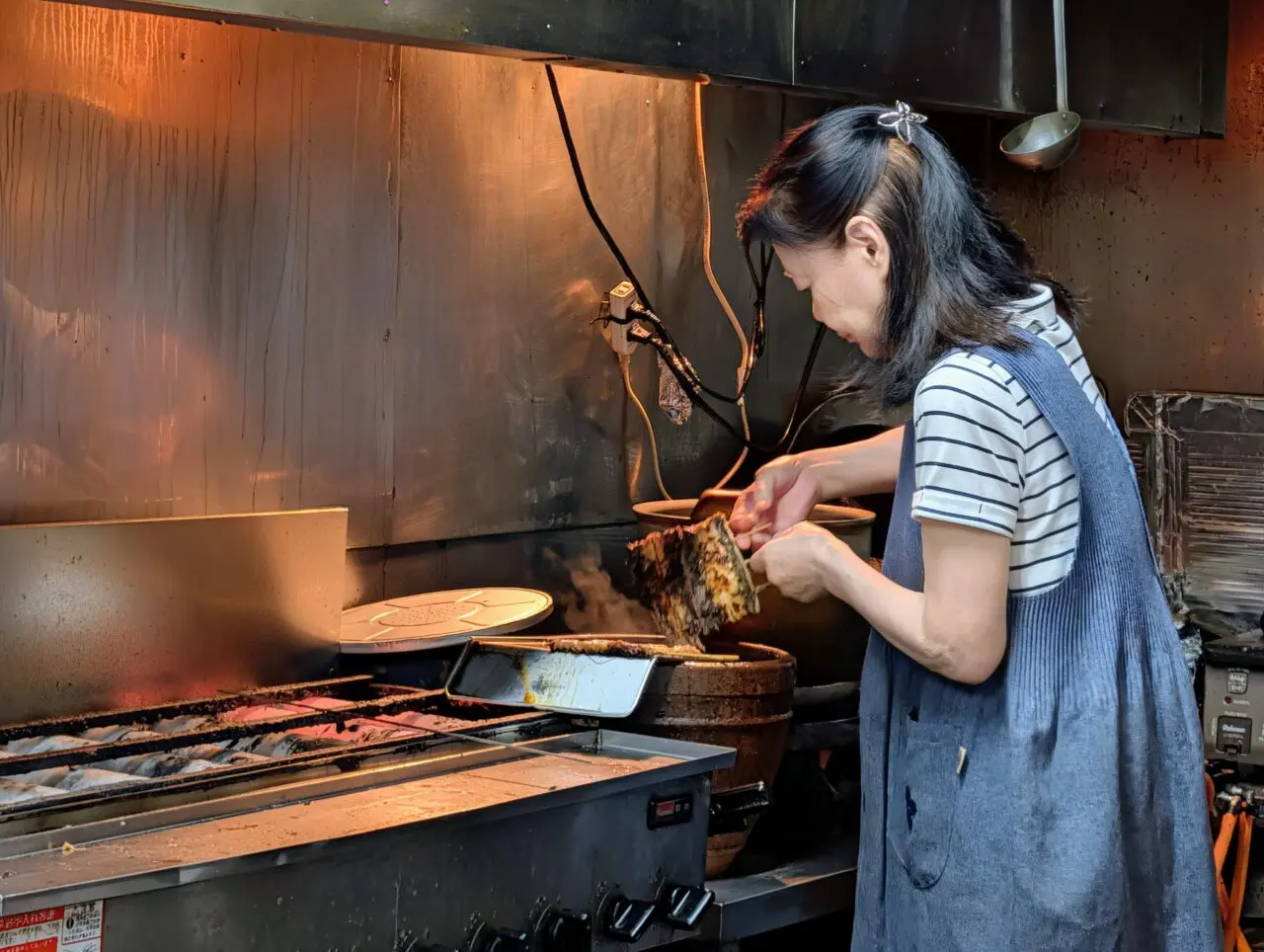 藤川2026_焼いているところ２