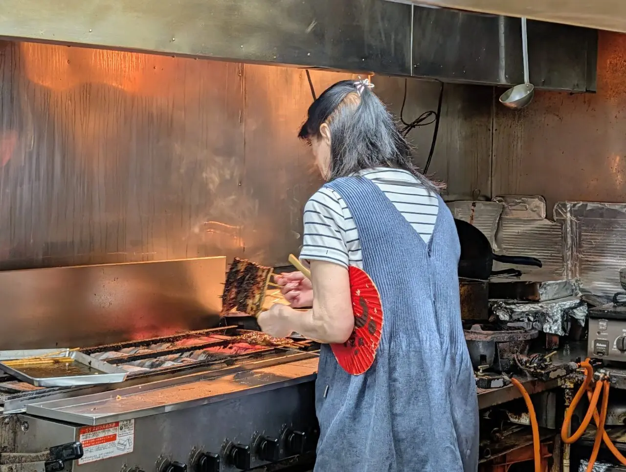 藤川2026_焼いているところ３