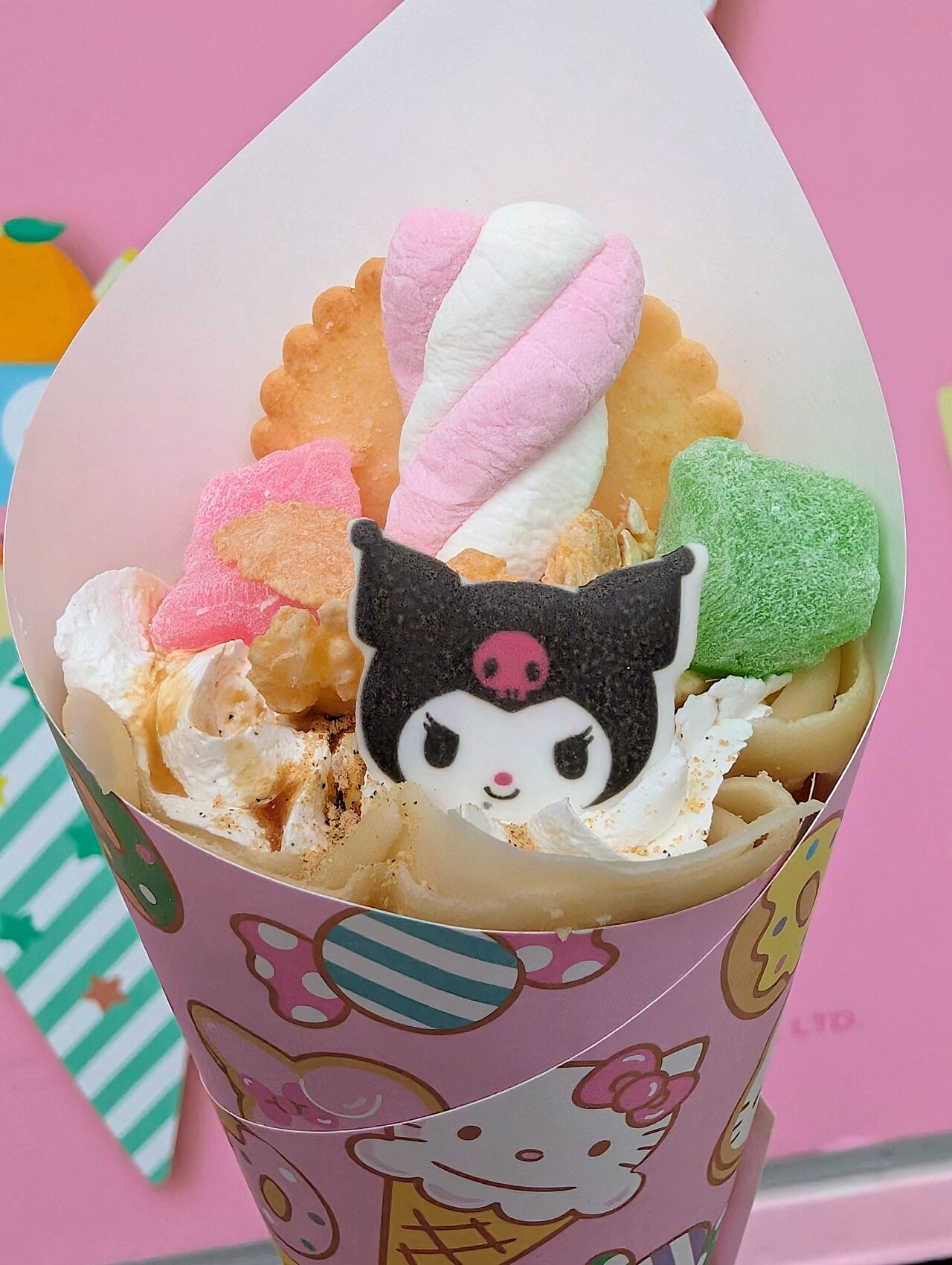 サンリオカフェワゴンイオン千葉NT2026年8月_クレープクロミ1
