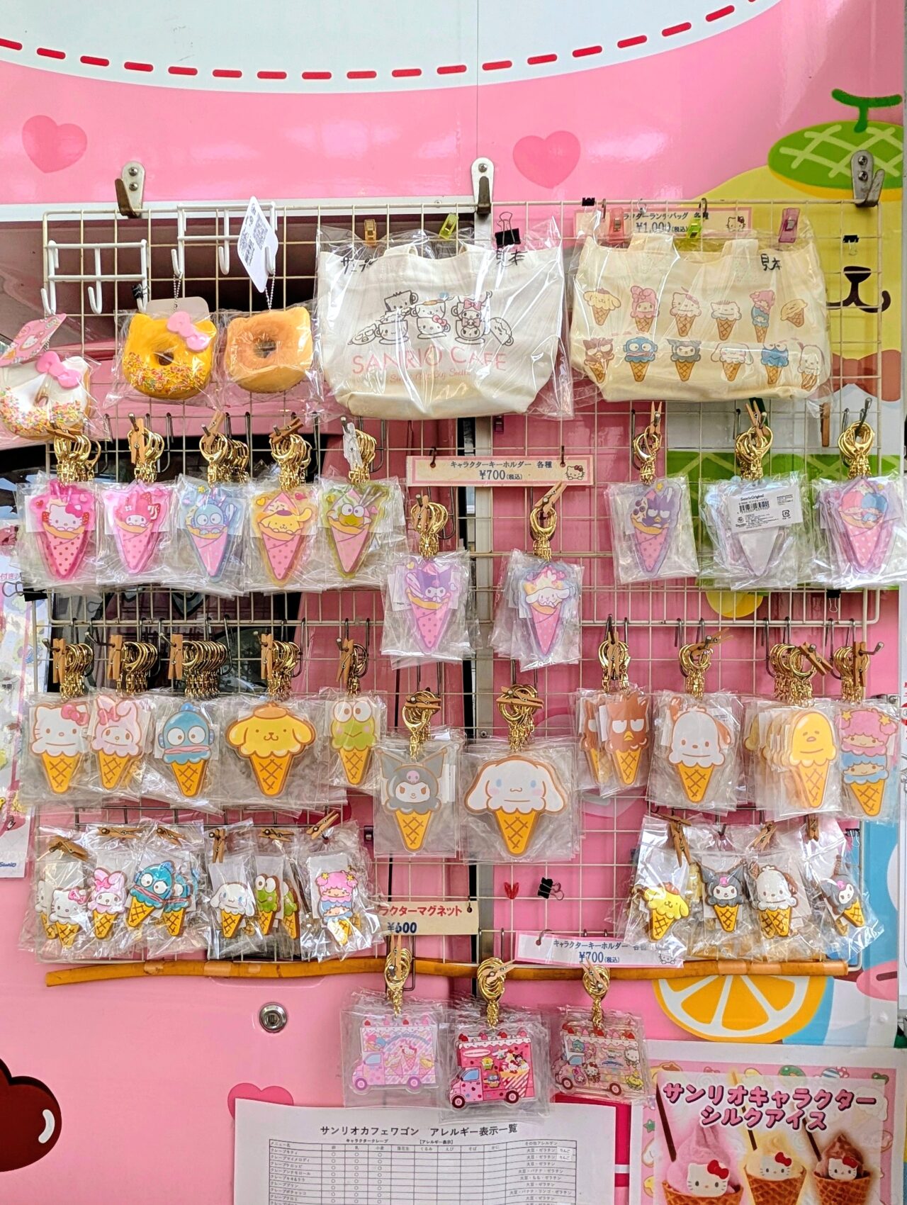 サンリオカフェワゴンイオン千葉NT2026年8月_グッズ