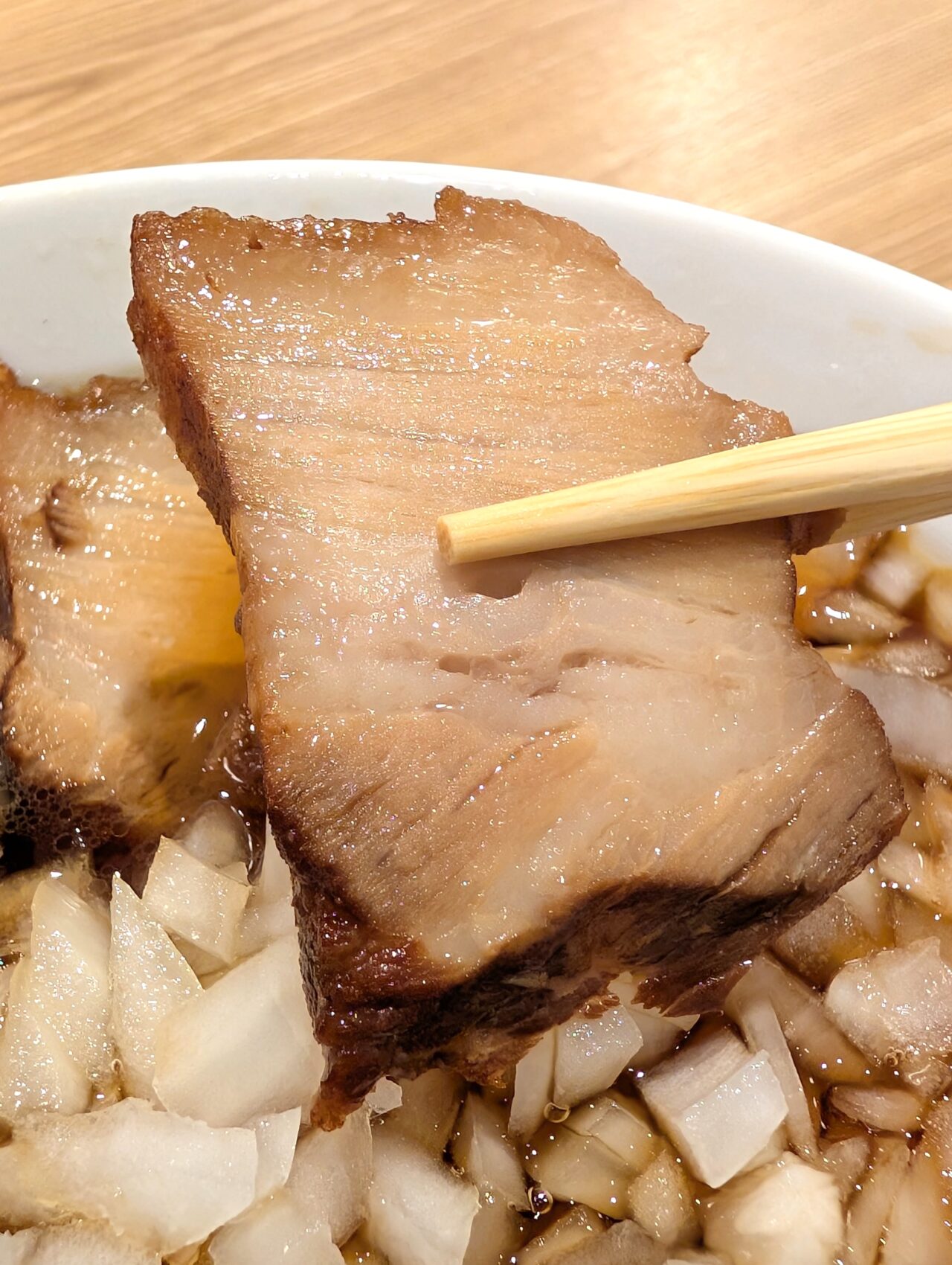 せんば食堂竹岡式ラーメン_竹岡式ラーメン３