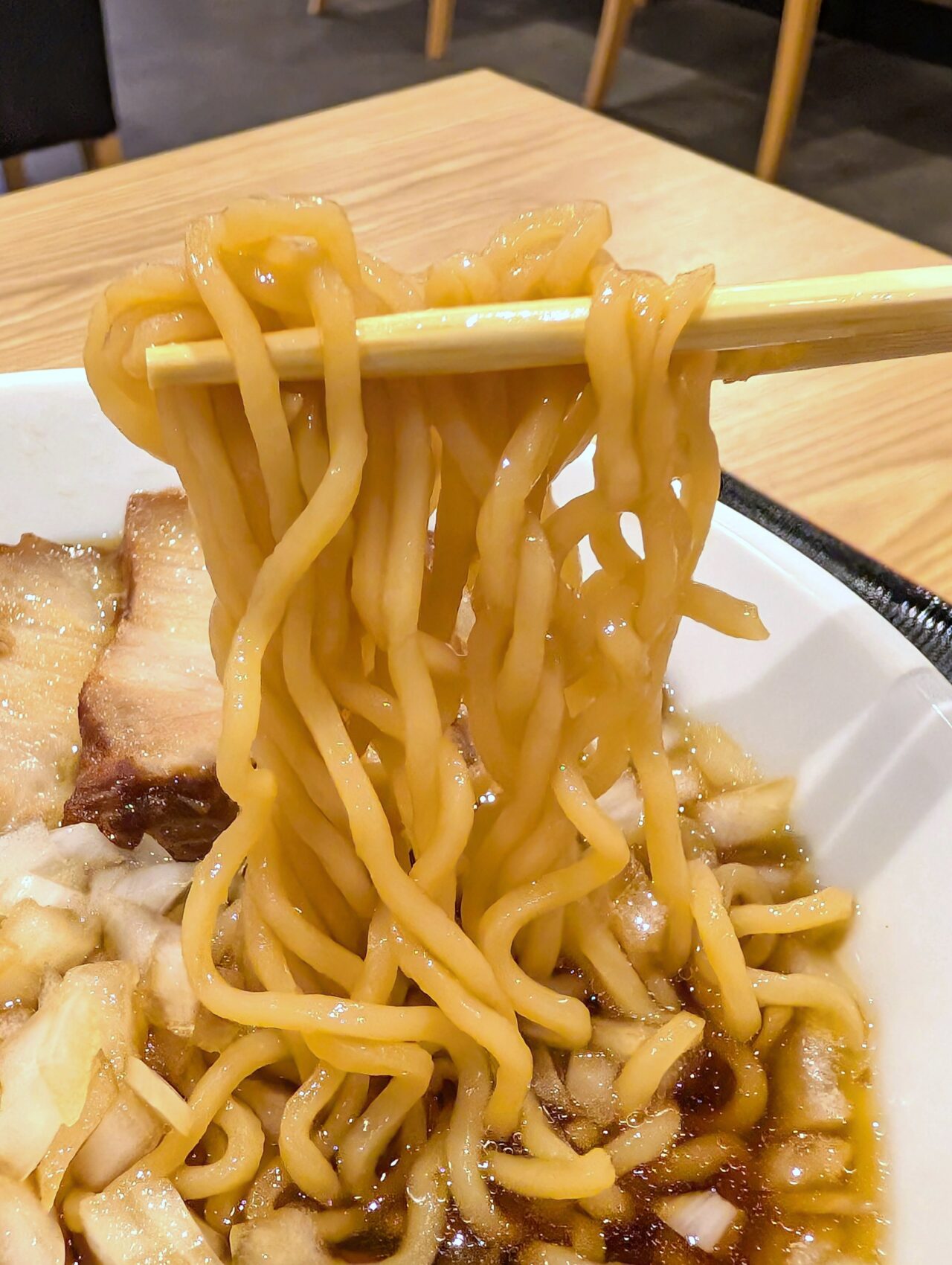 せんば食堂竹岡式ラーメン_竹岡式ラーメン５