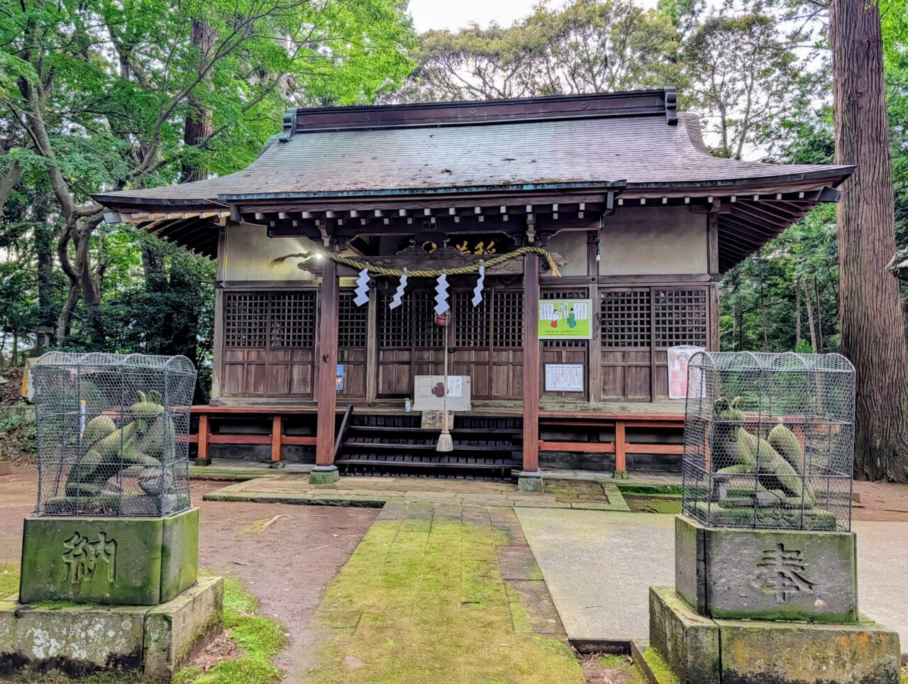 竹袋稲荷神社例大祭2026_拝殿
